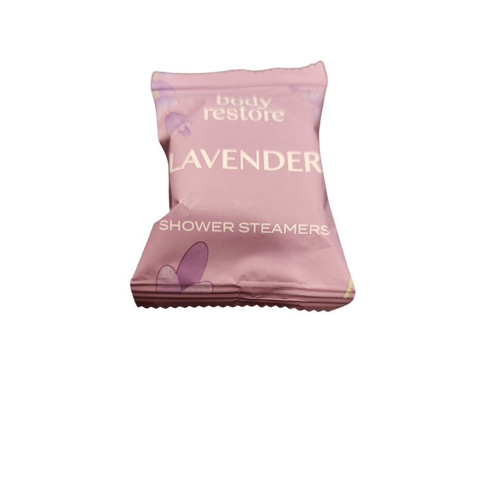 Body Restore Lavender Shower Steamers Aromatherapy Spa Experience‎ 8 pack